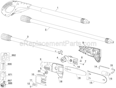 Part Location Diagram of 444793-00 DeWALT Ring, Retaining